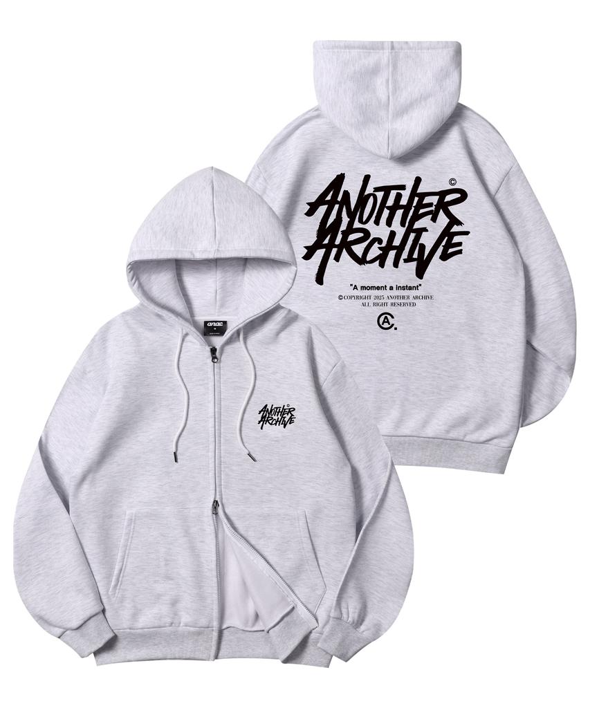 Худи на молнии Another Archive 2-Way Graffiti_Черный