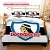Club Deportivo Colo-Colo Pattern Bedding Quilt Set  Home Decoration  Gift (1 * duvet cover + 2 * pillowcase  without core)