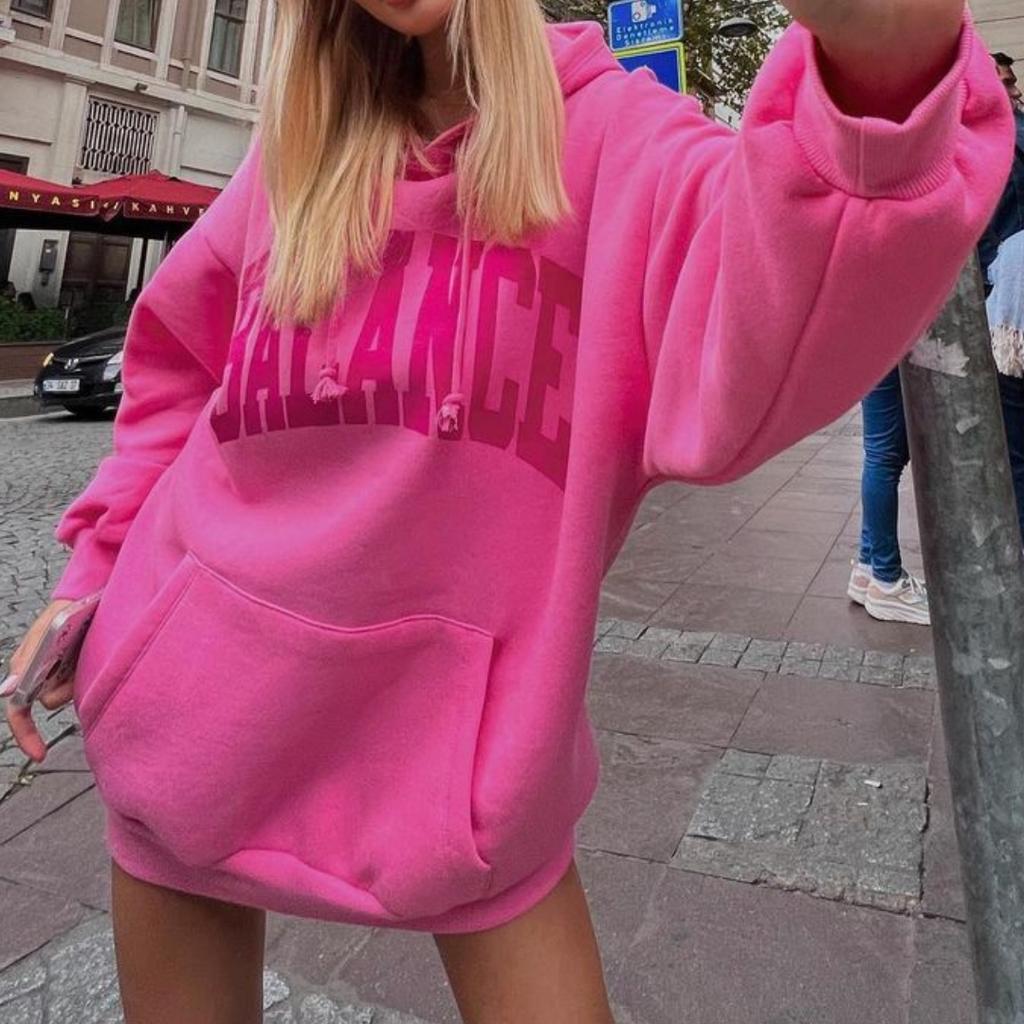BITCED Женская повседневная модная принтованная утолщенная 100-каратная толстовка с капюшоном с длинным рукавом для женщин