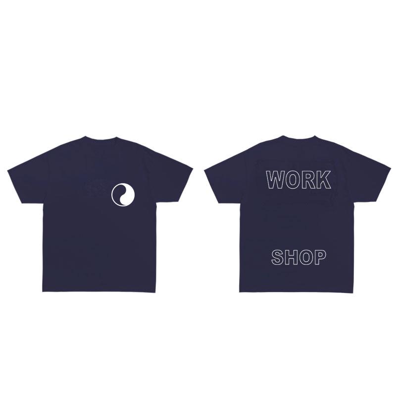 2025 New Arrivals Summer T Shirt Men Women Our Legacy Brand 100% Cotton T-Shirt Tai Chi Work Shop Letter Print Tee Shirt