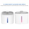 Automatic Water Dispenser for Pets 3L LED Water Level Display Noise-free Water Dispenser for Cats Dogs and Other Pets