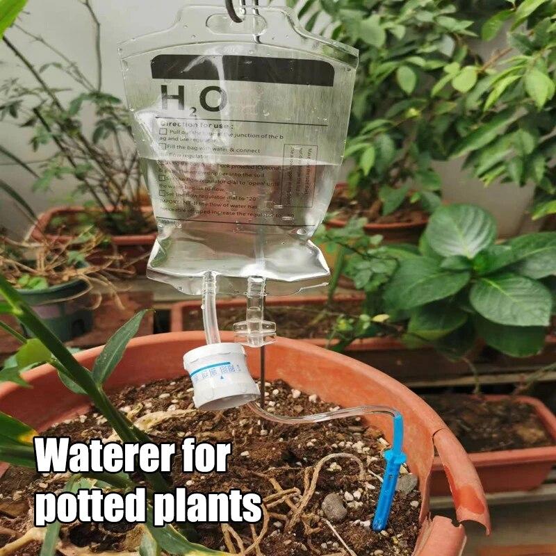 1 шт. 350 мл ленивый полив растений в горшках капельное орошение автоматическая машина для полива капельница для цветов количественный
