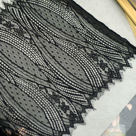 3 meters Eyelash Lace Trim,Handmade DIY clothing lace accessories French eyelash embroidery lace