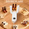 Smart Shoe Dryer with Intelligent Temperature Control 360-Degree Fast Heating Foldable Design Boot Warmer Shoes Dry Rack
