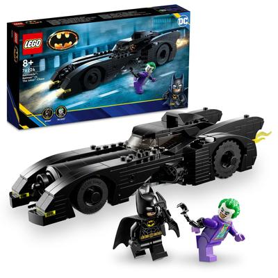 LEGO Супергерои Бэтмен и Джокер Погоня на машине Игрушка Игрушка Подарок на день рождения Блок Рождество Мальчики Девочки Дети 8 лет 9 лет 10 лет