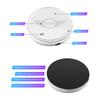 NNEJ4 Car Stickers Car Glowing Coasters LED Light Water Cup Mat For BMW Mini Cooper One JCW WORKS F54 F55 Car USB Charging Coasters