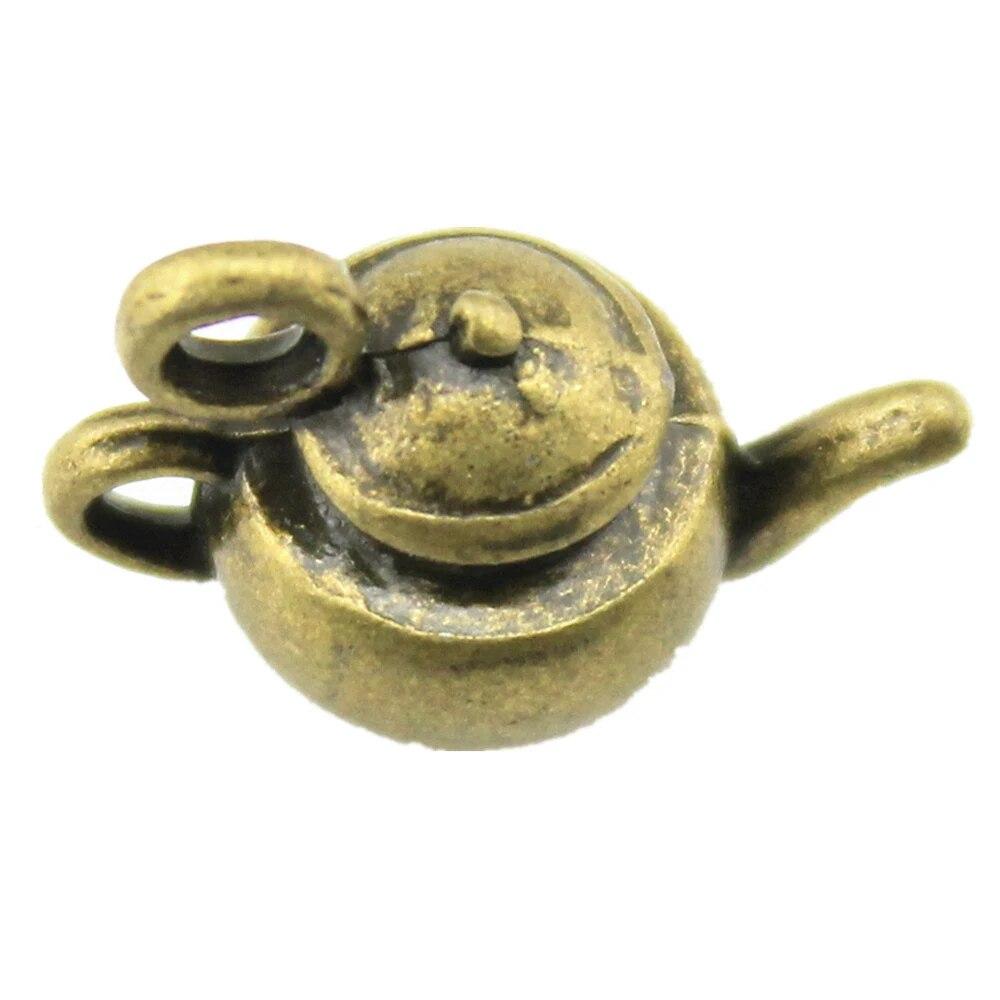 Подвески для чайника и чайника, подвески для ногтей, милые украшения для мужчин