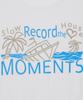 SLOW RECORD HOUSE Футболка с коротким рукавом Record The Moment Boat [2 цвета]