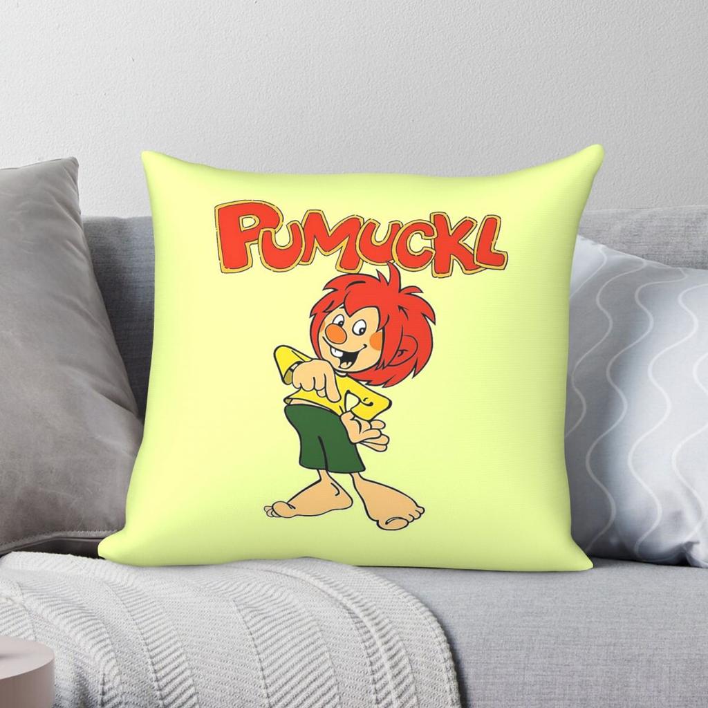 Meister Eder Und Sein Pumuckl Square Pillowcase Polyester Linen Velvet Creative Decor Throw Pillow Case Sofa Cushion Cover