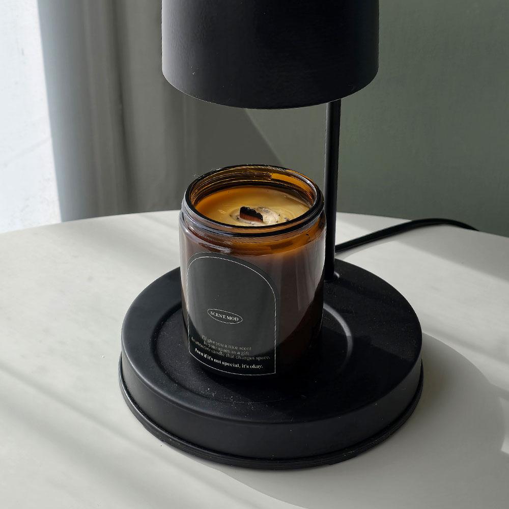 Корейское производство Jiri Mountain Natural Honey BeesWax Candle 90 г Подарочная свеча с деревянным фитилем