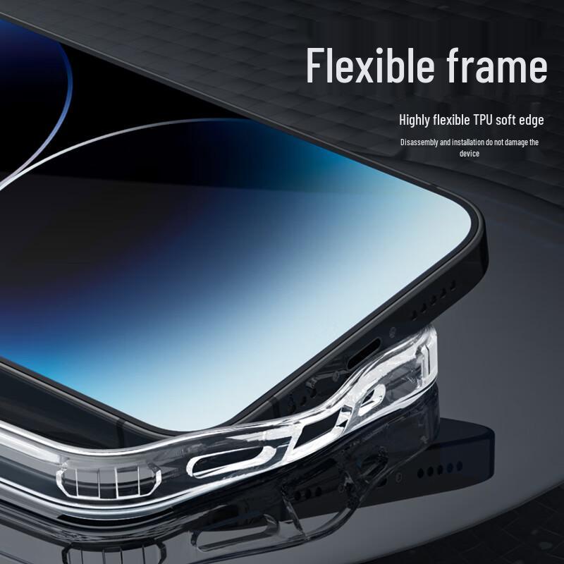 Blue Ape Mr. Transparent Shockproof Phone Case for iPhone