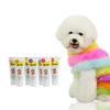 Semi Permanent Pet Dye Cream High Pigmented Colorful Dog Hair Bright Coloring Dyestuff Pigment Supplies Pet Hair Color
