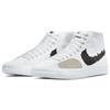 Nike Бело-черные кроссовки унисекс Blazer Court Mid Premium SB DM8553-100