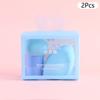 2Pcs/Set Boxed Mushroom Head Puff Makeup Sponge Air Cushion Beauty Handle Cosmetic Egg Dry And Wet Dual-Use Super