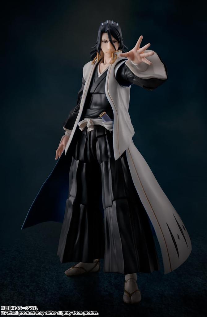 TAMASHII NATIONS TAMASHII NATIONS BLEACH Тысячелетняя кровавая война Бякуя Кучики 155 мм окрашенная подвижная фигурка SHFiguarts приблизительно. АБС и ПВХ