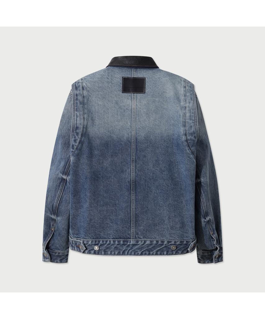Iro Frisson Denim Drizzler Jacket - Light Blue