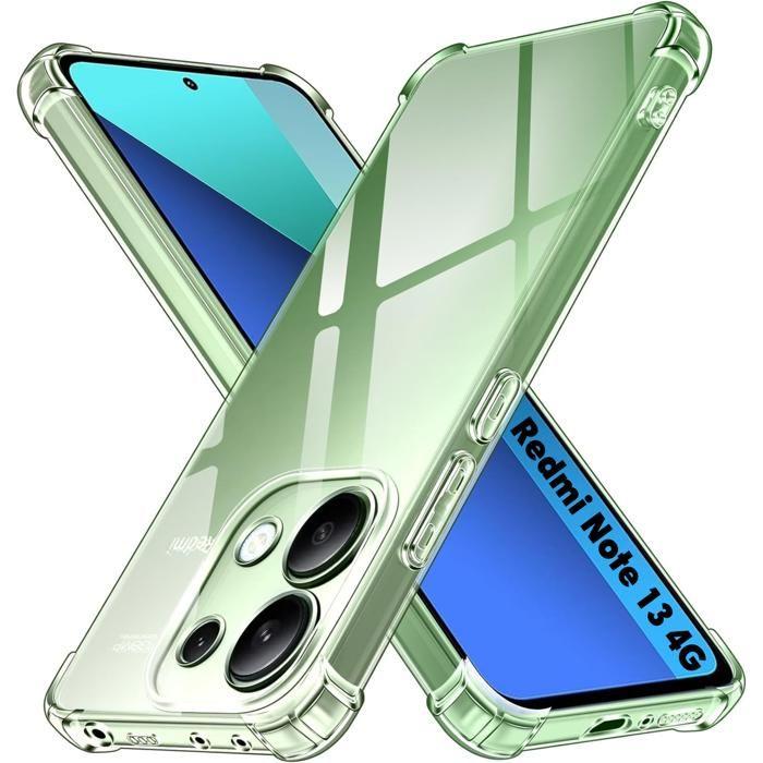 Coque pour Xiaomi Redmi Note 13 4G - Antichoc Protection TPU Souple Transparent Phonillico®