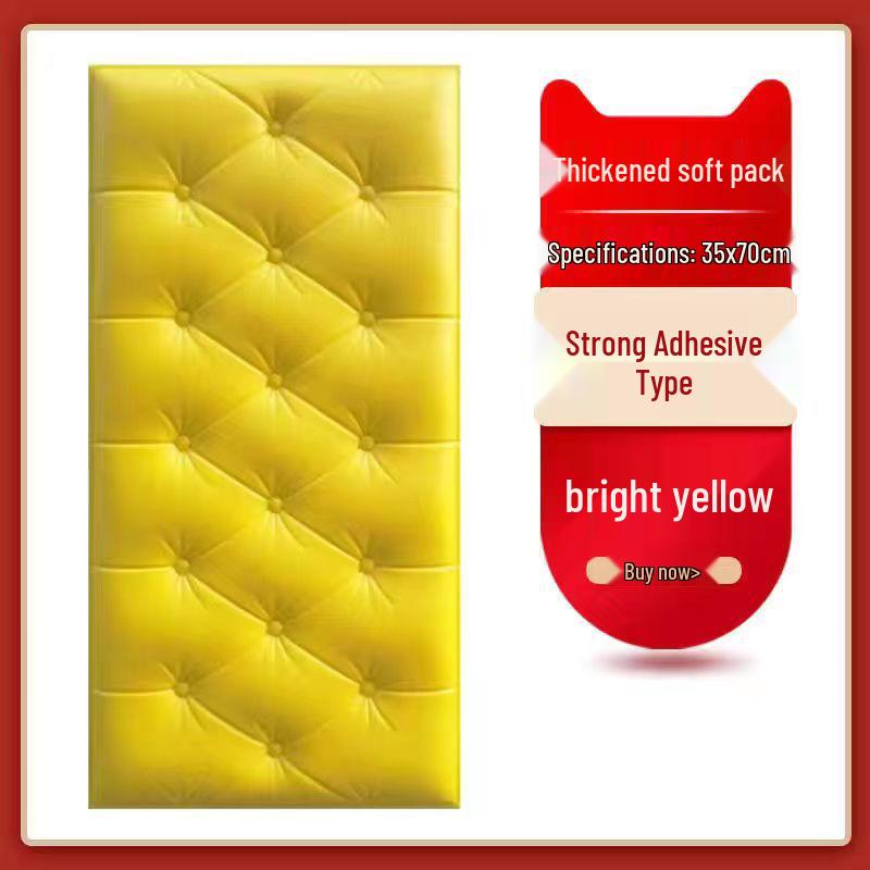 Самоклеящаяся мягкая подушка-спинка для детской прикроватной тумбочки