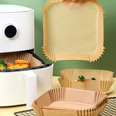 Кухонная фритюрница, бумажная бумага для запекания, маслопоглощающая бумага, аксессуары для фритюрницы, одноразовые