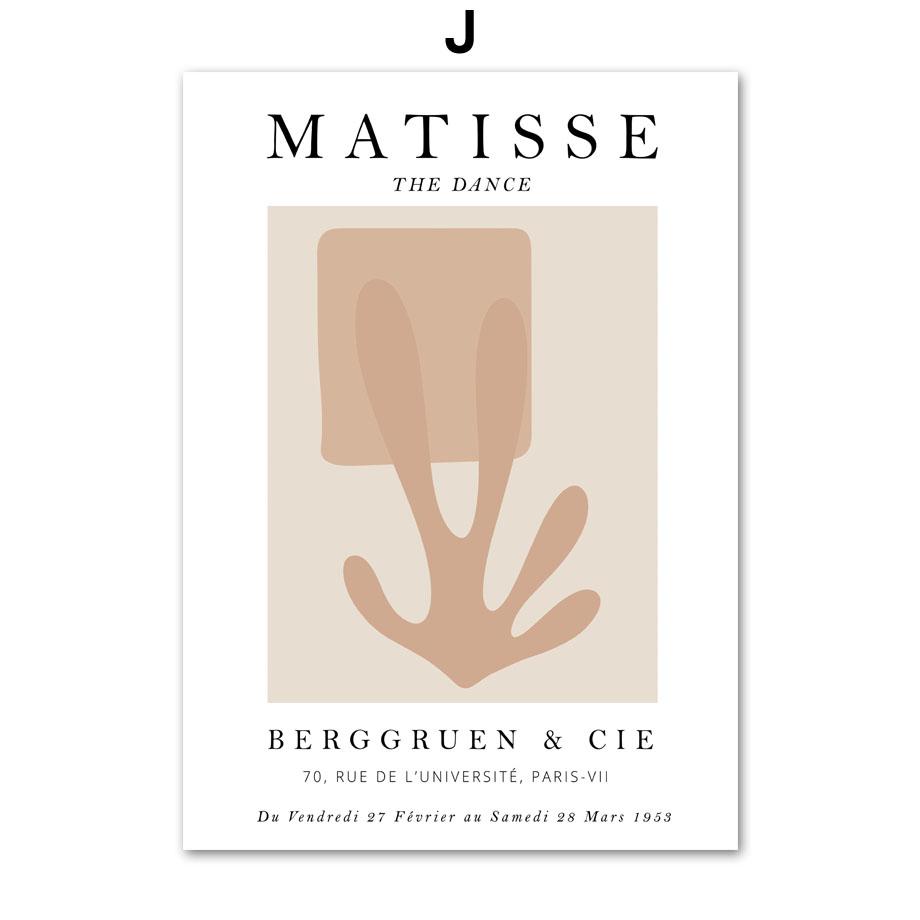 Абстрактные Матисс пышное тело женщина лист растения плакаты на скандинавскую тему и принты настенная живопись на холсте Декор фотографии для гостиной