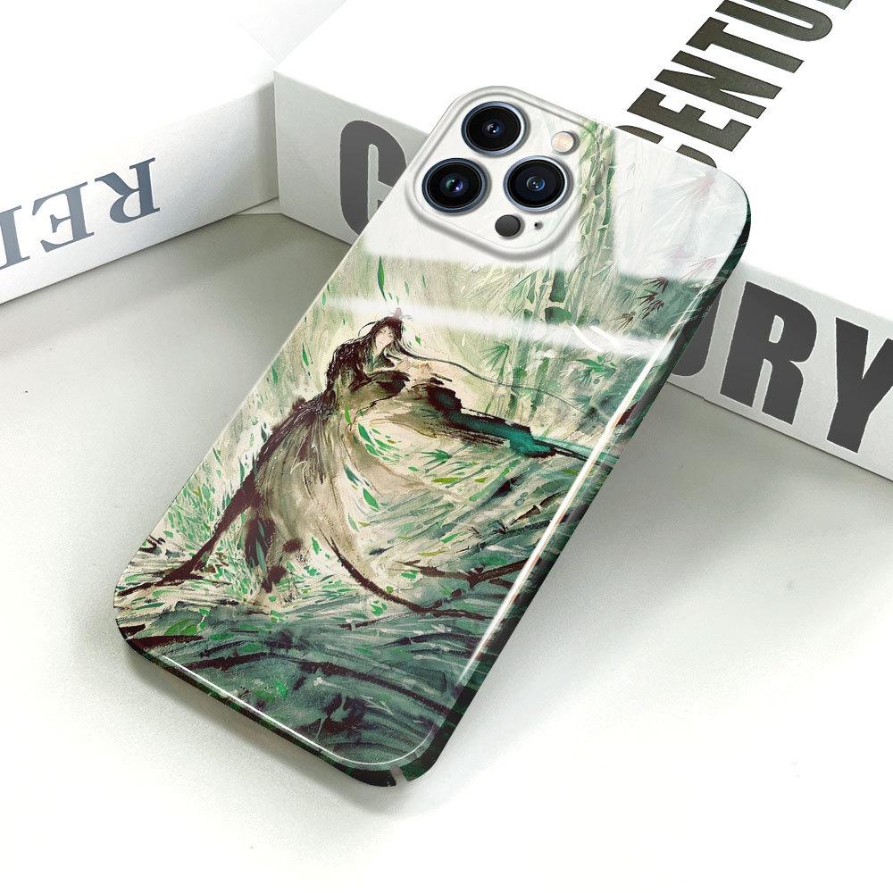 Универсальный чехол для телефона с пленкой и мультяшным модным дизайном, твердый чехол с полным покрытием, защитный чехол для камеры для iPhone, Samsung, Xiaomi, Poco, Redmi, Huawei, Honor