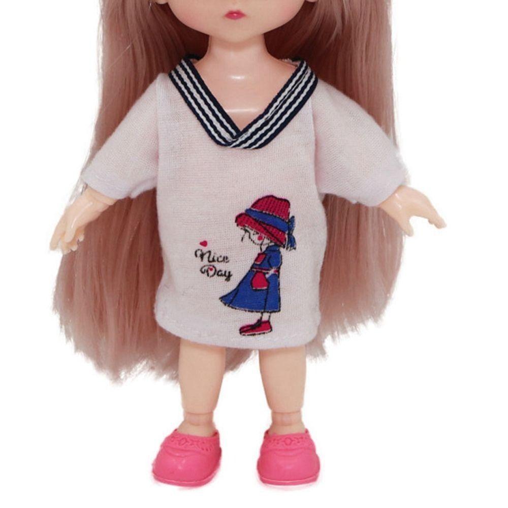 Casual Wear High-end Dress Up 20 Styles 1/12 Doll Dress Doll Skirt Suit for 16~17cm Doll