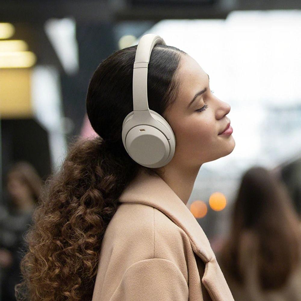 Кожаная сменная дужка для наушников, подушка дужки для Sony WH-1000XM4 1000XM3, аксессуары