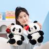 Cute Rose Panda Doll Plush Toy Love Panda Doll Girl Rag Doll Valentine's Day Gift
