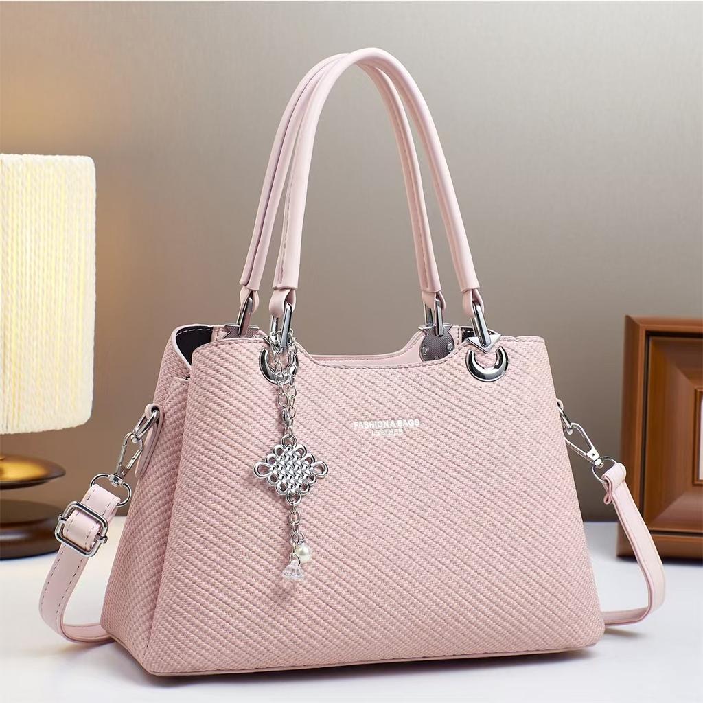 Новая модная сумка Macaron, многослойная, большая вместимость, сумка на одно плечо, холщовая текстура, сумка через плечо для женщин