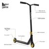 Adult & Teen Street Freestyle Two-Wheeled Scooter