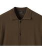 Customellow Brown Soft Half Sleeve Cardigan Cwwam25311Brx