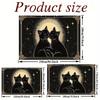 2D Witchy Celestial Kitten Love Gothic Home Decor Bridal Shower Photography Backdrop