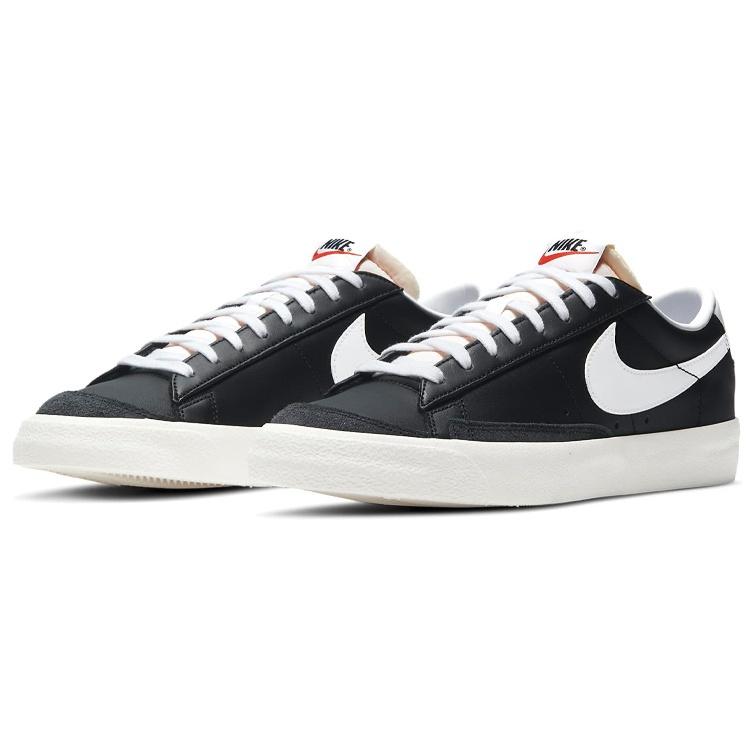 Nike Кроссовки Blazer Low '77 Vintage 'Черно-белые' Мужские DA6364-001