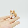 Japan Angry Cute Pet Dog Blind Box Toys Kawaii Animal Series Shiba Inu Pembroke Corgi Doll Model Toys Collect Ornaments