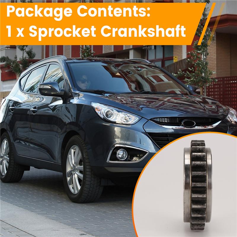 Звездочка Коленвала H5-Sprocket Crankshaft 2312125050 Для Hyundai Sonata Ix35 Santa Fe Для Kia Sportage Magentis Sorento Звездочка Коленвала