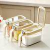 Plastic Pop-Top Seasoning Box Sealed Spice Storage Container Practical Spice Jars  Kitchen