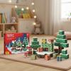 Christmas Magnetic Blocks 54PCS DIY 3D Building Set Santa Claus Tree STEM Educational Gift Creative Decor