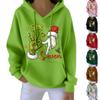 Women's Fashion Women's Lightweight Long Sleeve Pullover With Pockets Preppy Graphic Hoodie