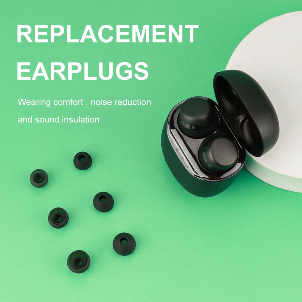 Для JBL TOUR PRO+ Силиконовые затычки для наушников Сменные амбушюры Затычка для ушей Размер S M L Внутриканальные наушники-вкладыши Аксессуары