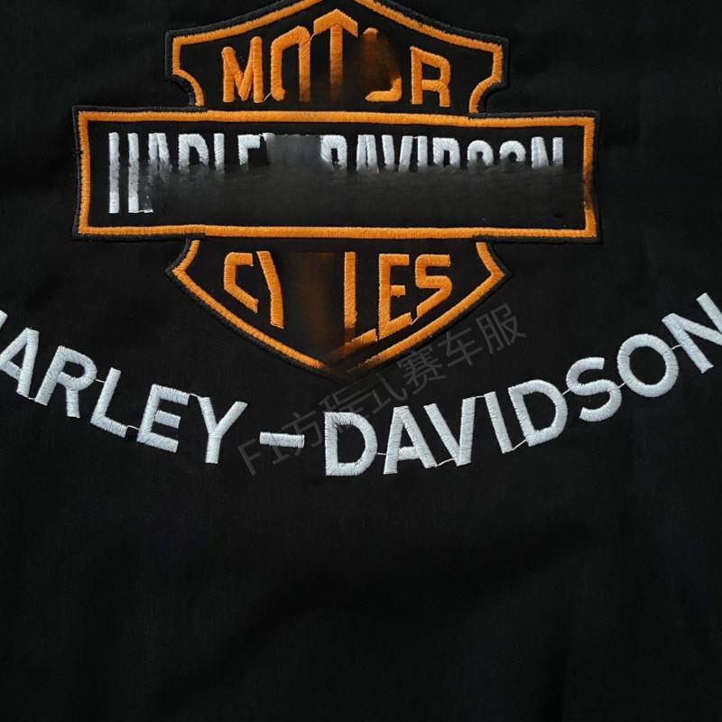1 Motorcycle Racing Jacket Men Women Harley-Style Embroidered Riding Coat Warm Protective Gear