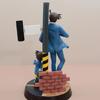 Detective Conan Gk Prize Figure Kudo Shinichi Edogawa Conan Interchangeable Head Anime Statue Beika Chou Scene Collectible Model