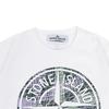 STONE ISLAND Футболка Ss23 С принтом Хлопок Короткий рукав Детские топы Белый 781621072-V0001