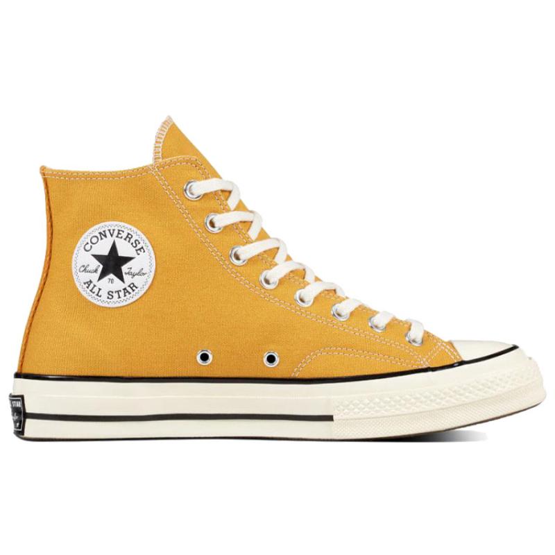 Converse Chuck 70 taylor Классические Универсальные Высокие Эспадрильи Унисекс Листопадный Желтый
