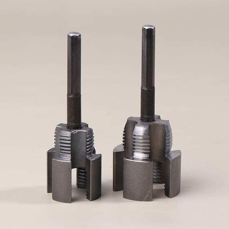 Интегрированный инструмент для нарезания резьбы на трубах с внутренней и внешней резьбой для труб PPR 1/2 дюйма с метчиками и плашками для нарезания резьбы