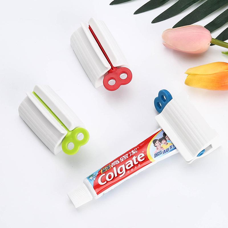 Home Toothpaste Dispenser Squeezer Bathroom Accessories Toothpaste Holder Organizer Hair Dye Cosmetic Creative Squeezer No Waste