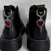2 шт. Металлическая пряжка для обуви в форме сердца Декорация для каблука ботинок Подвеска Модные украшения для вечеринок Застежка-крючок DIY для женских аксессуаров для обуви Подарки