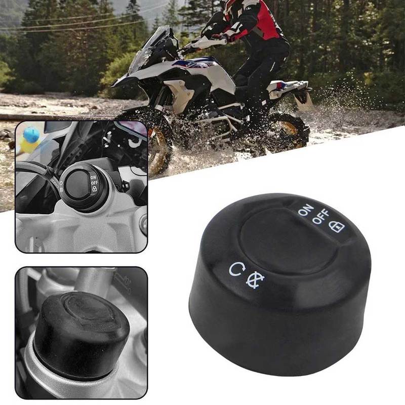 1x Motorcycle Ignition Switch Decoration Cover Accessories for BMW R1200GS R1250GS LC ADV R1200 GS R 1250 GS Adventure 2014-