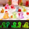 Cute Luminous Mini Snake Figurine Lucky Small Snake Ornament Micro Landscape Decorations