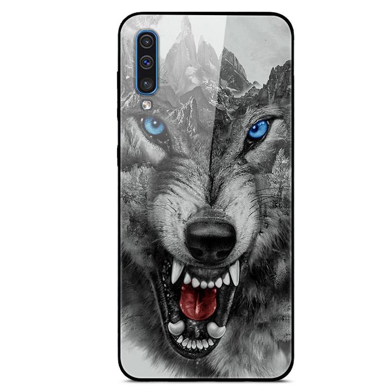 Для Samsung A50 Чехол A51 Закаленное стекло Планета Космос Чехол Стеклянная задняя крышка для Samsung Galaxy A50S A51 A50 A 50 Fundas Coque