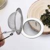 Ручка для заварки чая, шарик для чая, сферическая сетка, ситечко для чая, фильтр для кофе, трав, специй, диффузор, кухонный гаджет, нержавеющая сталь